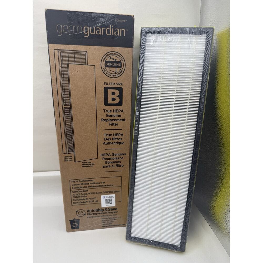 Germ Guardian FLT4825 True HEPA Air Purifier Replacement Filter Size B 1-Piece..
